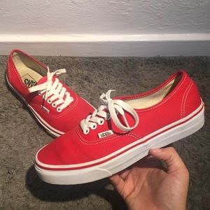Vans Authentics red